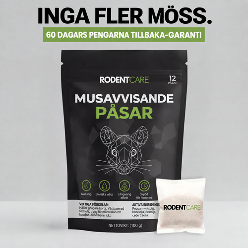 Placera de här påsarna där möss gömmer sig – och se dem försvinna